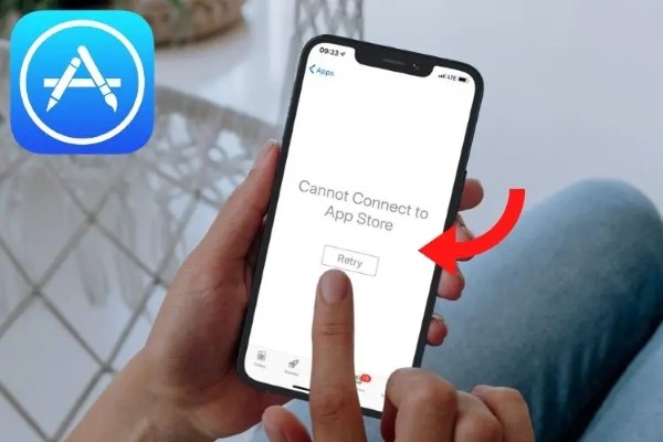 Lỗi kết nối máy chủ iPhone