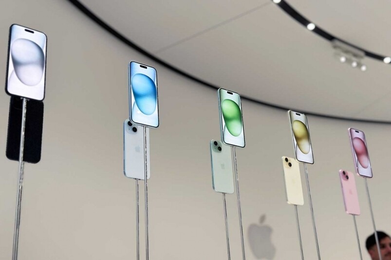 iPhone 15 và iPhone 15 Plus có 5 màu sắc