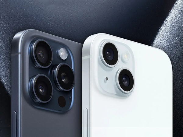 iPhone 15 tiêu chuẩn trang bị camera 48MP, trong khi đó, camera iPhone 15 Pro trang bị khả annwg zoom quang học 3x