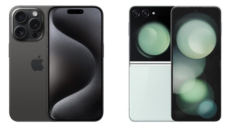 So sánh iPhone 15 Pro và Samsung Galaxy Z Flip5: Nên mua điện thoại nào?