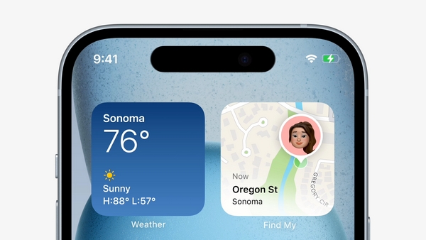 Màn hình Dynamic Island là một tính năng mới trên iPhone 15 và 15 Plus