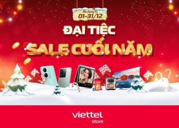 Đại tiệc sale cuối Năm tại Viettel Store: Giảm đến 12.500.000 đồng!