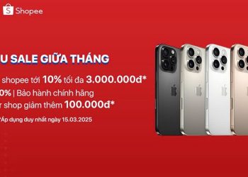 Siêu sale giữa tháng: Nhận voucher giảm tới 3.000.000 đồng khi mua iPhone