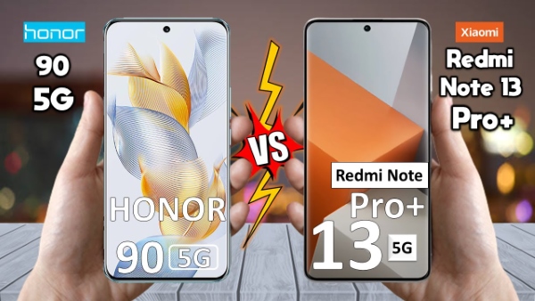 So sánh Honor 90 và Xiaomi Redmi Note 13 Pro Plus