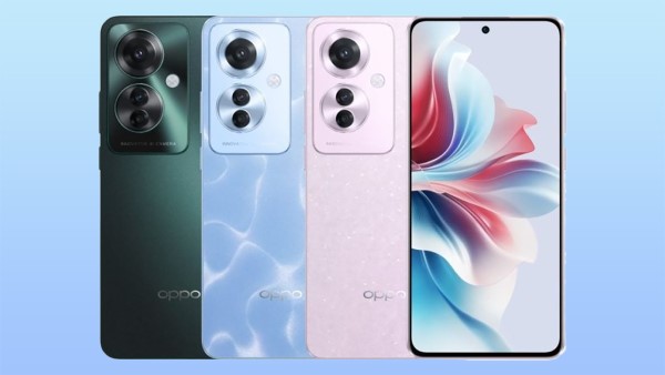 Các tùy chọn màu sắc bắt mắt của OPPO Reno11 F.