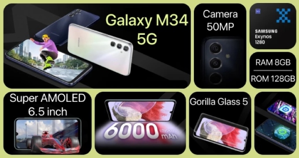 Samsung Galaxy M34 5G