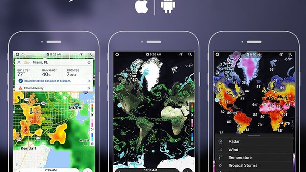 App dự báo thời tiết chính xác nhất - The Weather Channel.