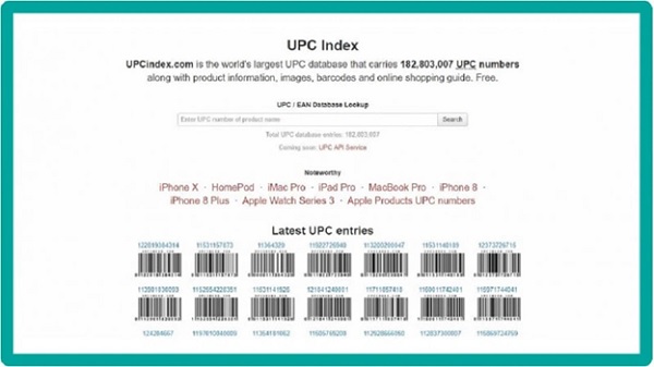 A bar code on a screen
Description automatically generated