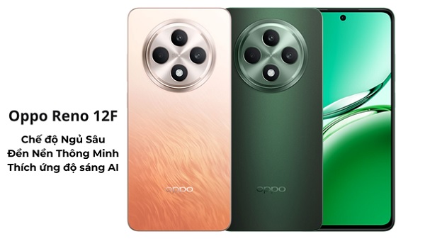 Oppo Reno12 F Nhiều chế độ thông minh