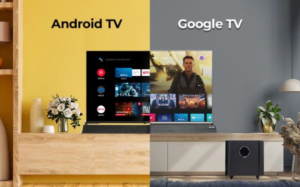 Google TV và Android TV đều được phát triển bởi Google