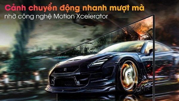 Motion Xcelerator cho hình ảnh chuyển động mượt mà, không bị xé hình