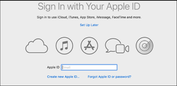 Nhập Apple ID của bạn
