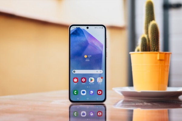 Kiểm tra thời gian sử dụng của Galaxy A55 5G 