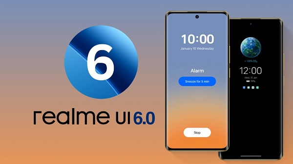 A cell phone with a blue circle and a blue and white logo
Description automatically generated