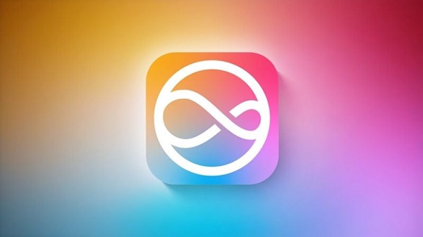 A logo on a colorful background
Description automatically generated