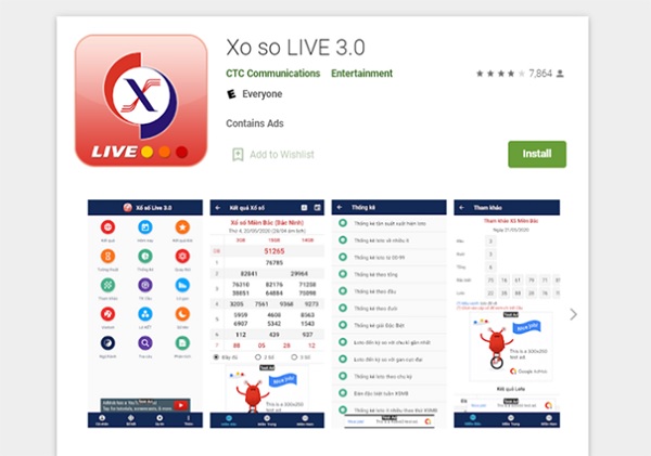 app chơi xổ số online 1
