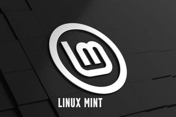 A logo on a black surface
Description automatically generated