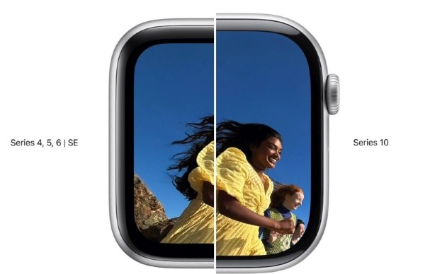 Apple Watch Series 10 mang đến mặt đồng hồ lớn hơn 