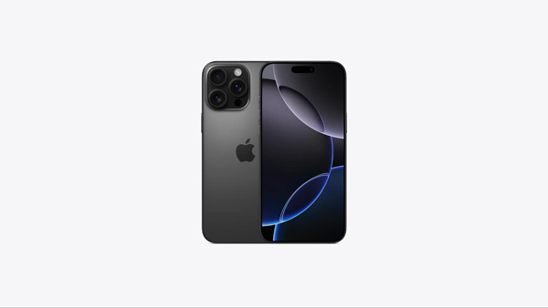 Bộ đôi iPhone 16 Pro màu Đen có thiết kế bo cong và mặt lưng nhám mang lại diện mạo độc đáo, sang trọng