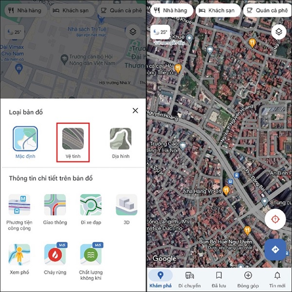 A screenshot of a google maps app

Description automatically generated