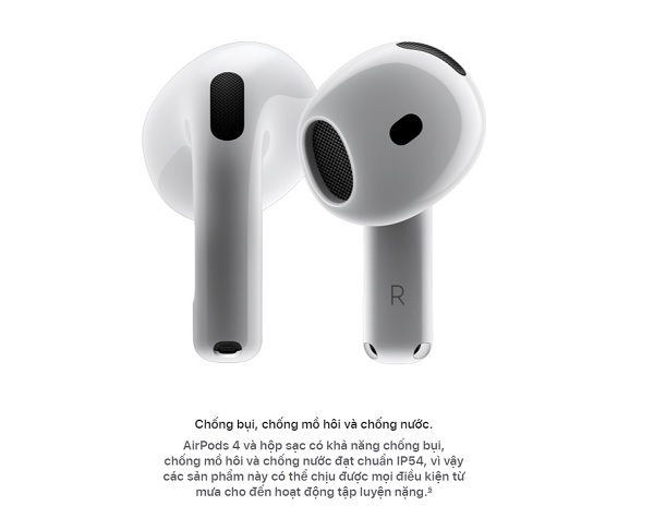 A pair of white earbuds

Description automatically generated