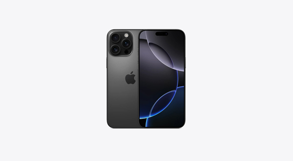 Hình ảnh iPhone 16 Pro Max màu titanium đen huyền bí