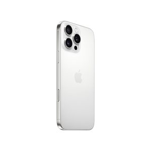 Thiết kế iPhone 16 Pro Max White Titanium mặt sau