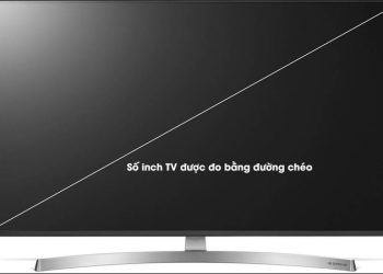 Kích thước tivi 55 inch, 65 inch...như thế nào?