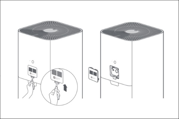 Làm sạch cảm biến hạt laser