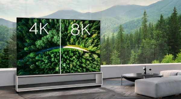 So sánh giữa tivi 8K và tivi 4K