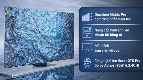 Tivi Samsung Neo QLED 8K 85 inch QA85QN900CKXXV