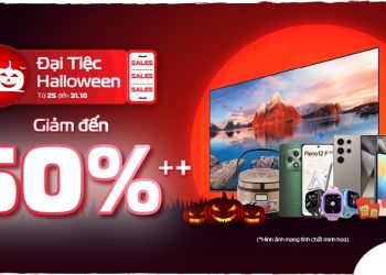 Đại tiệc Halloween - Giảm đến 50%