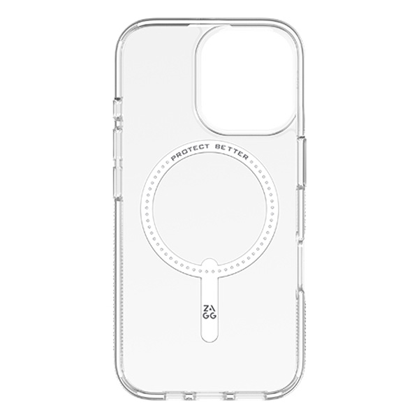 Ốp lưng Zagg ESNTL Snap Clear iPhone 16 Pro Max (có sạc Magsafe)