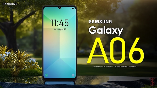 Samsung Galaxy A06 là sự kết hợp giữa hiệu năng mạnh mẽ và thiết kế thanh lịch