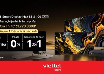 Viettel Store mở bán Tivi Xiaomi Smart Display Max 85 & 100 2025 giá chỉ từ 31.990.000đ