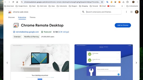 Thêm Chrome Remote Desktop.