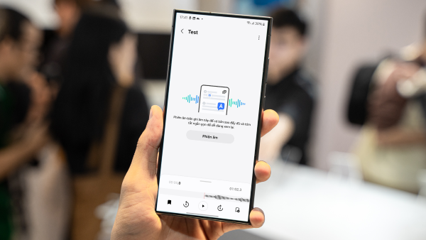 Trợ lý ghi âm trên Galaxy S24 Series