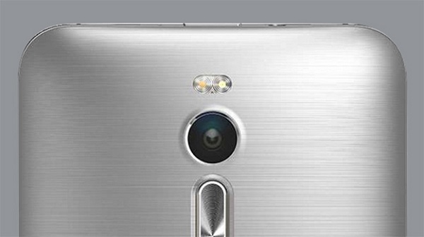 The back of a silver cell phone
Description automatically generated