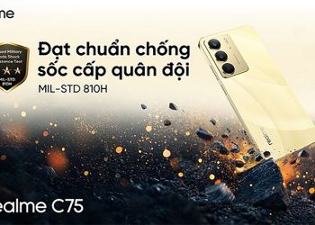 realme C75 ra mắt ấn tượng với độ bền đạt chuẩn quân đội, chip Helio G92 Max, chống nước IP69, giá từ 5,69 triệu đồng