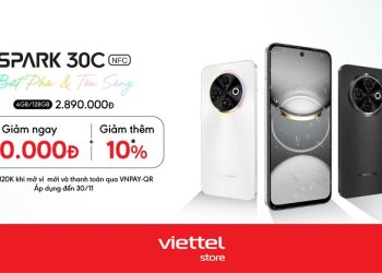 Mở bán TECNO Spark 30C giá chỉ 2.890.000đ cùng ưu đãi hấp dẫn