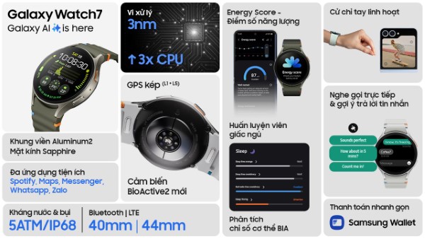 Samsung Galaxy Watch7 LTE 40mm