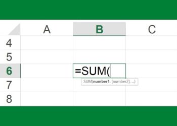 Cách sử dụng hàm SUM trong Google Sheets để tính tổng các đối số