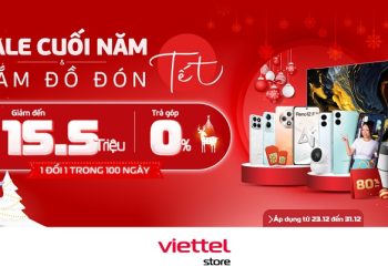 Sale cuối năm, sắm đồ đón Tết giảm đến 15,5 triệu đồng