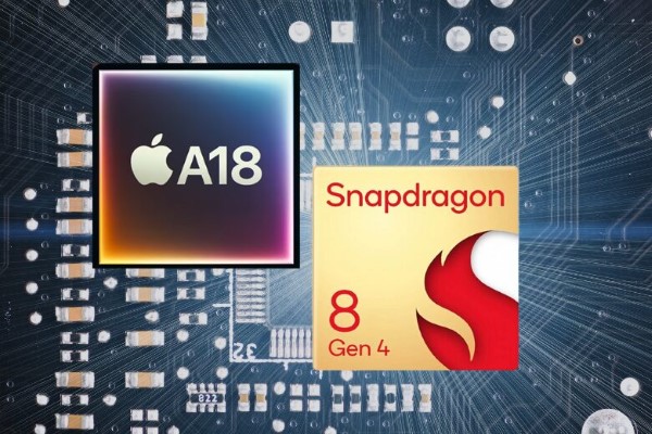 Chip A18 Bionic và chip Snapdragon 8 Gen 4