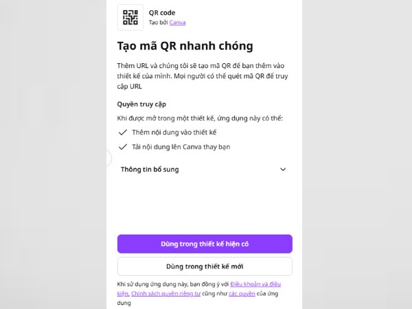 Canva sẽ đưa bạn đến giao diện có hai lựa chọn