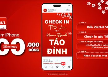 'Check-in Tết vui - Khui deal Táo đỉnh' tại Viettel Store đón mùa lễ hội