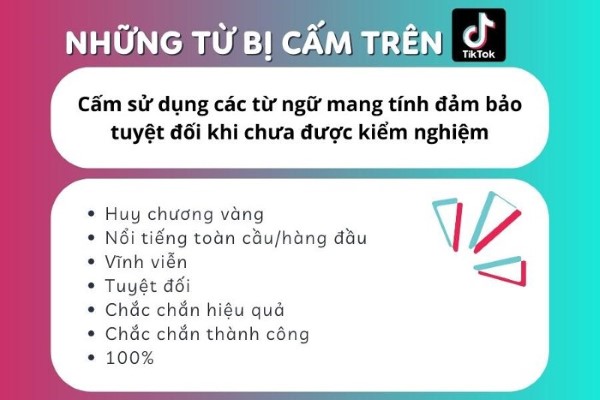 Các từ ngữ khẳng định tính chất tuyệt đối chưa được kiểm nghiệm