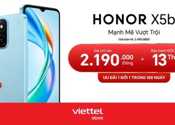 Mở bán HONOR X5b giá chỉ 2.190.000 đồng cùng cơ hội trúng hàng trăm Túi vàng