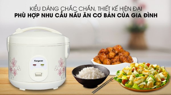 Nồi cơm điện Kangaroo KG12RC1 1.2 lít