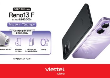 OPPO Reno13 F mở rộng thời gian đặt hàng đến ngày 19/01, nhận ngay bộ quà tặng lên đến 2.500.000 đồng